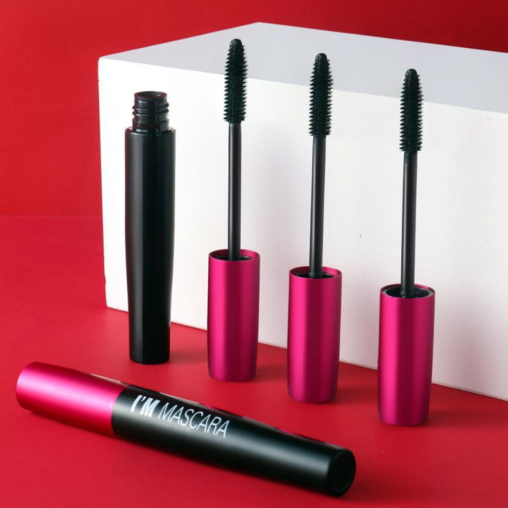 Waterproof Mascara Wand - クールベティ ラッシュカーリング マスカラ：ボリュームアップ、長さ出し、ウォータープルーフ、汗に強い、プロ仕様、アイメイク用、細いアプリケーター