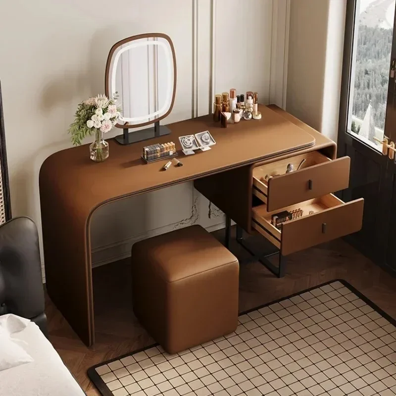 Beauty Without Makeup - 高級ブラック化粧台オーガナイザー美的美容高級化粧キャビネット省スペースジュエリーペンテアデイラトレンディ家具