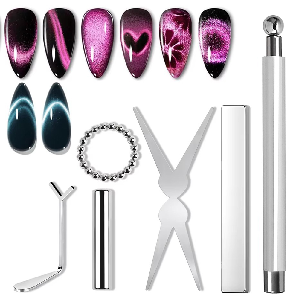 LULAA 1/6個入りネイルアート磁気ツールセット フレン - Contour Palette Stick のレビューと価格