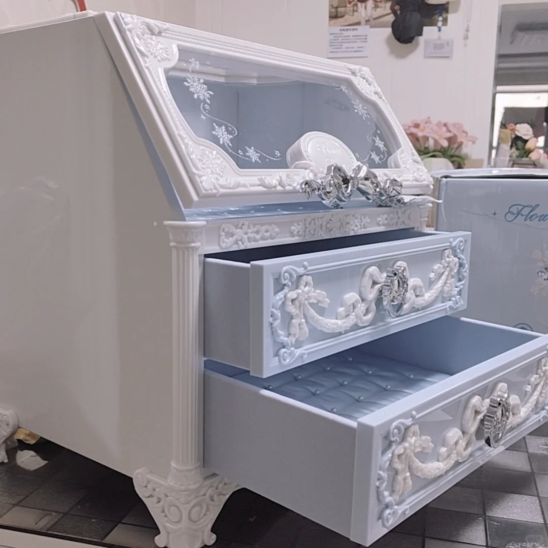 Flower Knows Snow Ballet メイク収納 - Beauty Makeup Vanity Set のレビューと価格