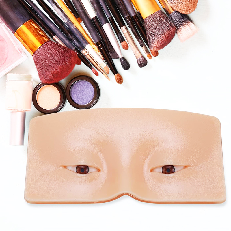メイクアップボード眉毛タトゥー練習顔偽スキンアイメイクアップ - Beauty Makeup Academy のレビューと価格