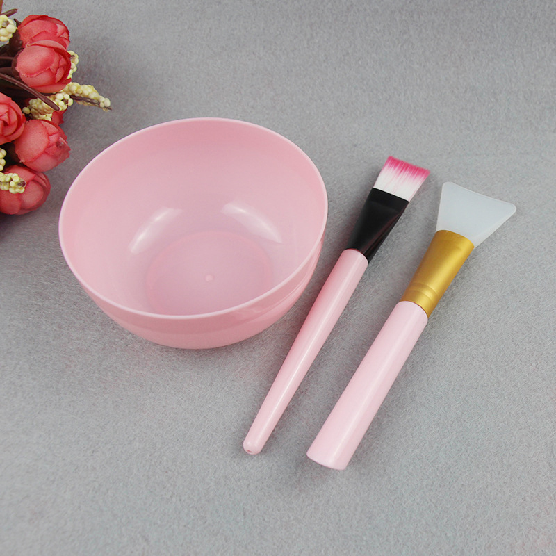 フェイシャルブラシマスクボウルスプーンセットマスクブラシバー - Beauty Makeup Women のレビューと価格